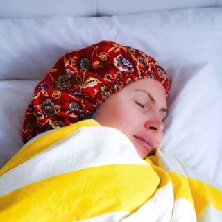 Kerry Halton sleep cap