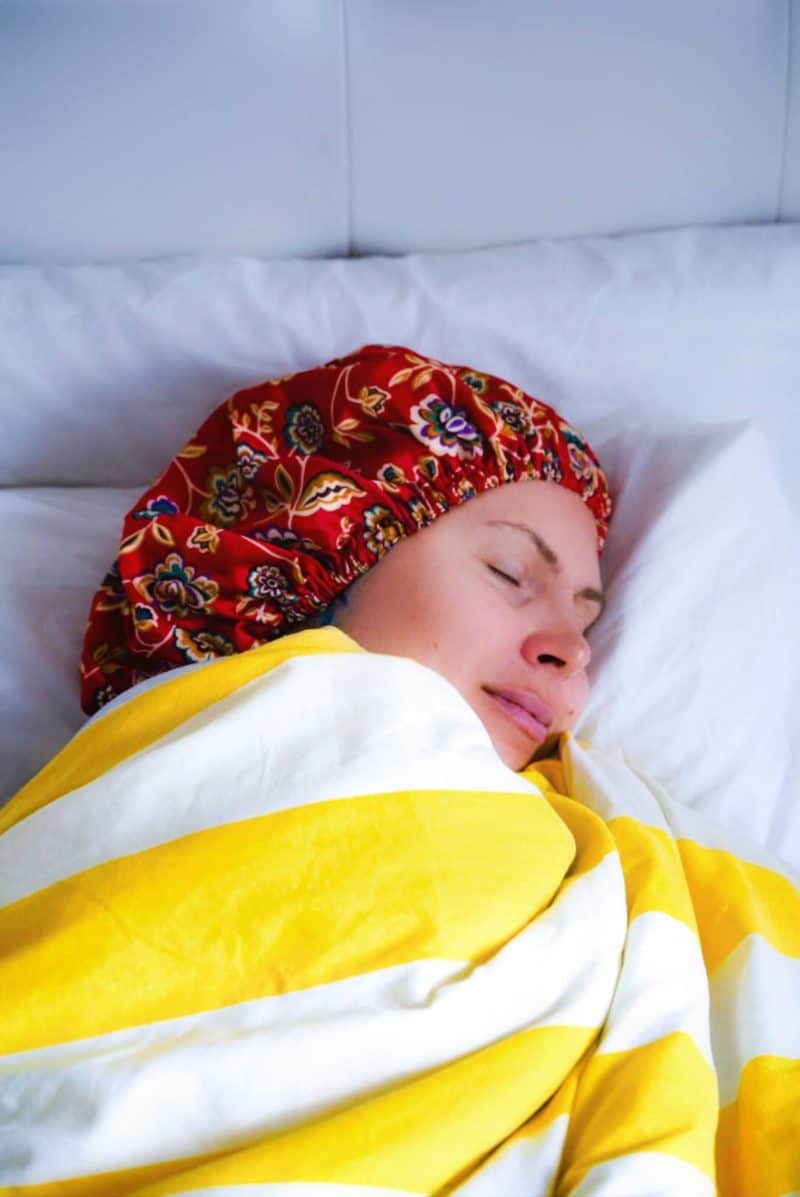 Kerry Halton sleep cap