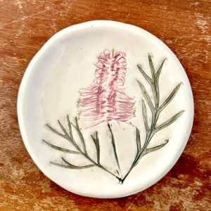 Side Plate with Dorothy Gordon Flower