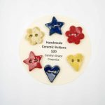 Buttons ceramic carolyn grace Buttons ceramic carolyn grace