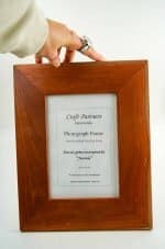 A5 Jarrah Photograph Frame (2)