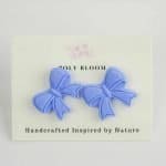 Bow-tastic Stud Earrings (2) Poly Bloom Fremantle artist Polymer clay