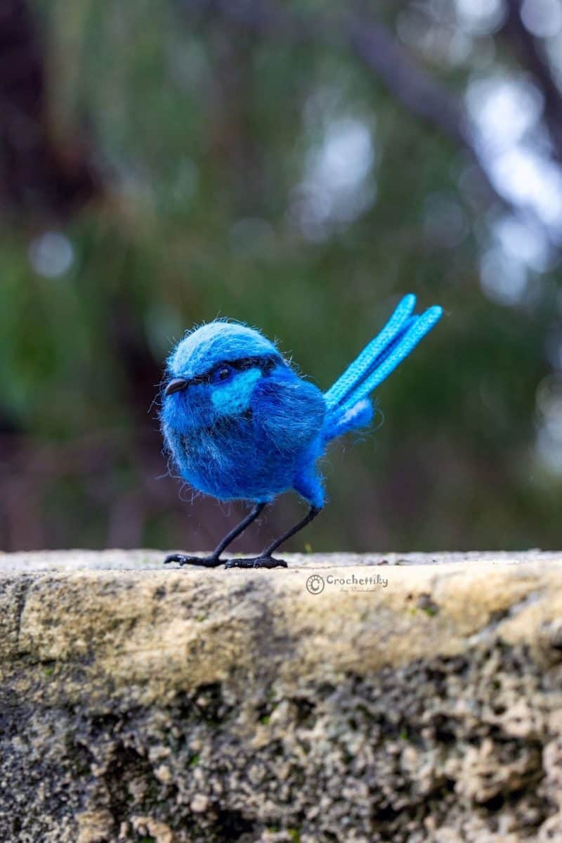 Blue Wren Crochettiky (1)