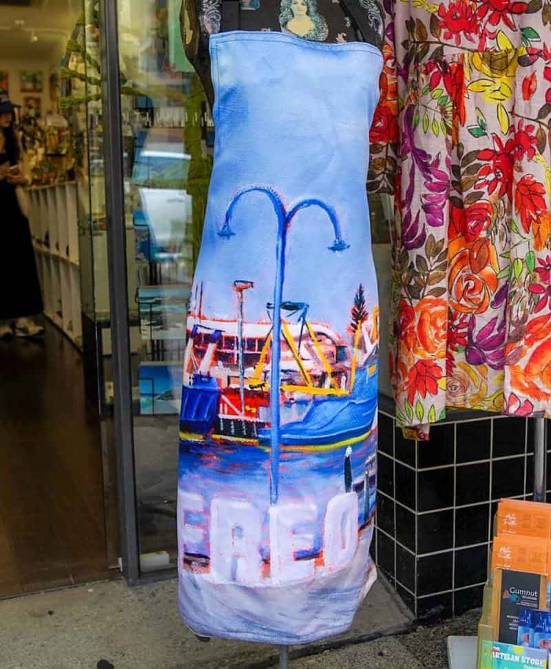 Love Freo Apron 1 Christine Lefaucheur Fremantle Western Australian artist