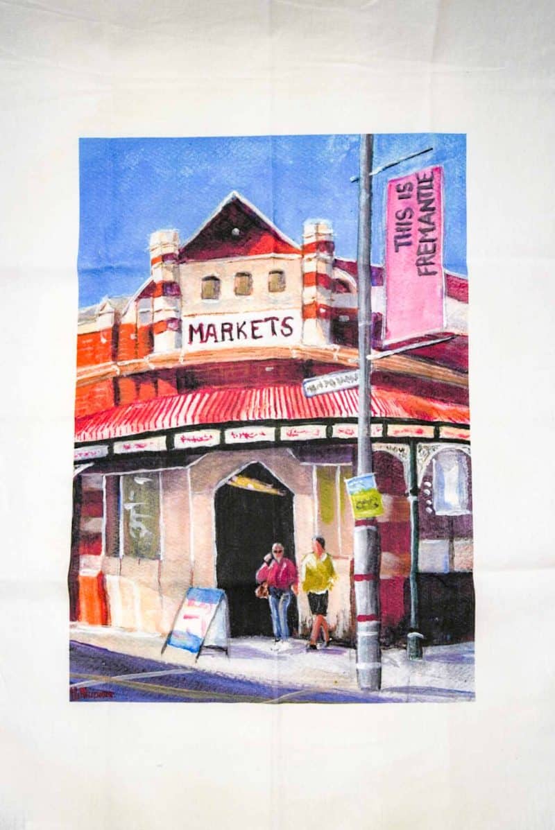 Fremantle Markets Tea Towel (1)