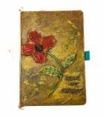 Handmade Euclay Notebook - Lest we forget