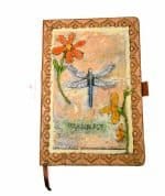 Handmade Euclay Notebook - dragonfly