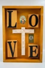 Love Assemblage Sculpture Philip Mitchell