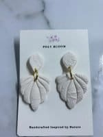 Poly Bloom Ivory Grace Earrings