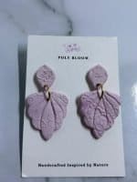 Poly Bloom Lilac Grace Earrings