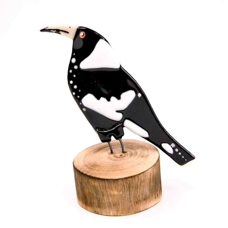 Magpie duo Eileen Mac and Nikki Mac Glass Artists Western Australia