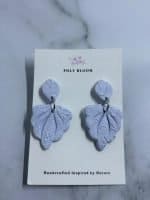 Poly Bloom Powder Blue Grace Earrings