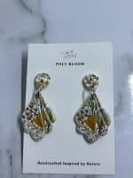 Poly Bloom Woodland Drop Earrings