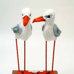 Conversations Original Figurative Sculpture by Andrew Taylor.