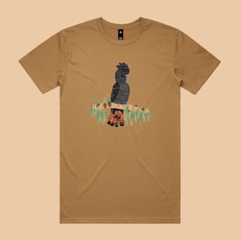 Rodita Draws Black Cockatoo t-shirt