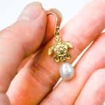 Turtle 9ct Gold Earrings (2) Turtle 9ct Gold Earrings by Stuart Penny