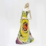 Contemporary Standing Lady Ceramic Figure C61 02 Howard Bradfield Western Australian Ceramic Artist