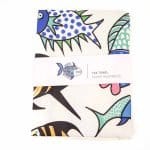 DSC05163 Fish Tea Towel. Christine Hingston. Western Australian Artist. 100% Linen. Biodegradable. Australian Wildlife.