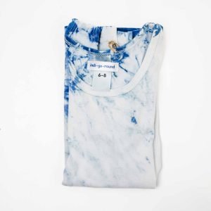 Caroline Morling indi go blue shibori