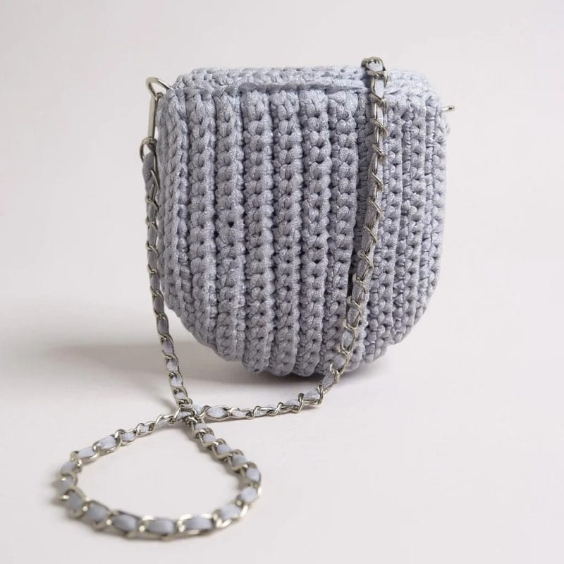 DIY Crochet kit - make your own Pebble crossbody bag