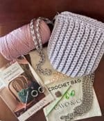 DIY Crochet Kit Pebble Crossbody Bag (6) DIY Crochet kit - make your own Pebble crossbody bag
