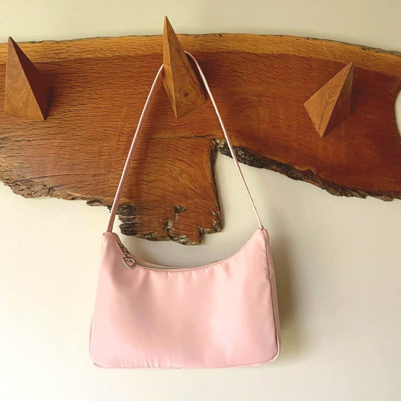 Dusky Pink Shoulder Bag by Jo Smith