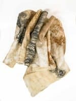 Carmen Tyer Nuno felted cream shawl (1) Merino Dreaming Hand felted cream merino wool shawl