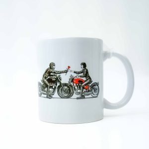 Dave Hendroff Motorcyclist Love Mug