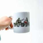 Dave Hendroff Motorcyclist Love Mug