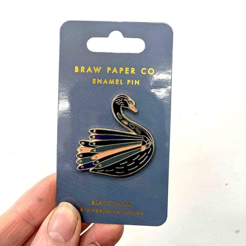 Black Swan Pin Braw Paper Co