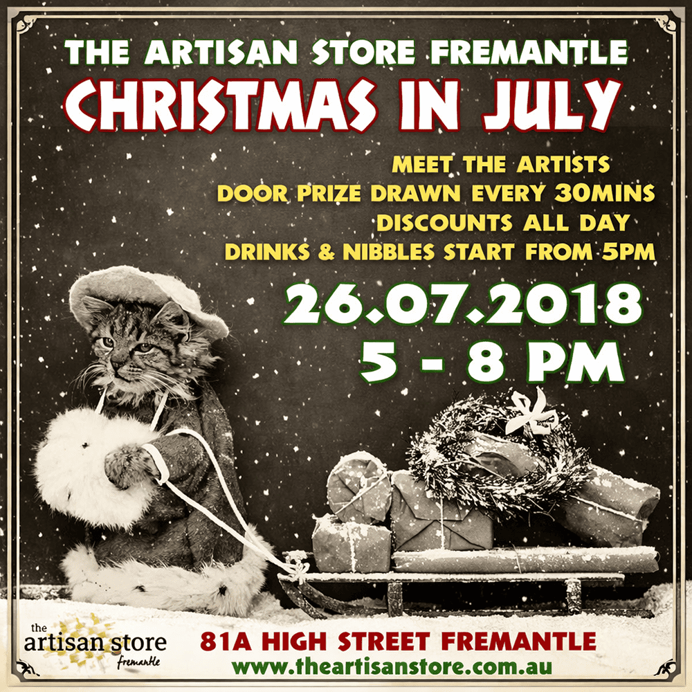 The Artisan Store Fremantle Christmas in July party 2018