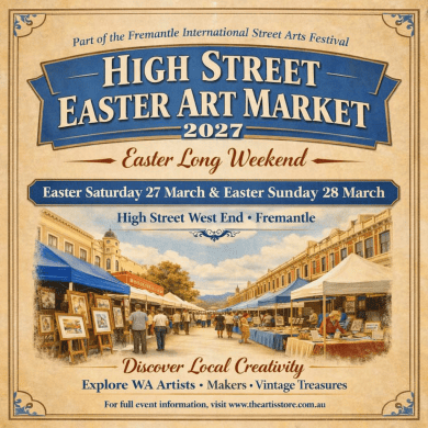 High Street Easter Art Market 2027 Poster