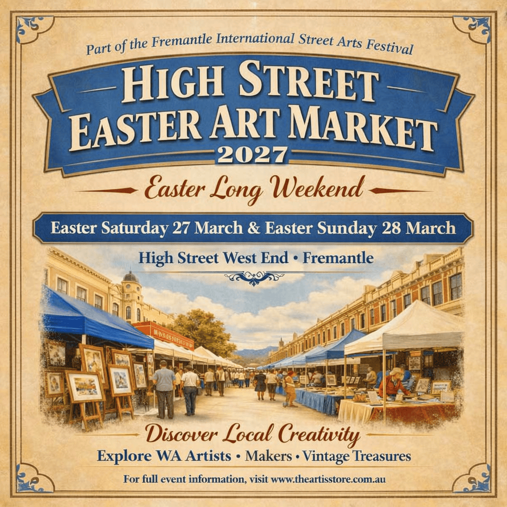 High Street Easter Art Market 2027 Poster