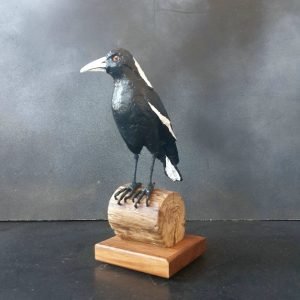 Magpie #2  Limited Edition Figurative Sculpture