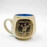 Engraved Mug with Blue Interior (1)