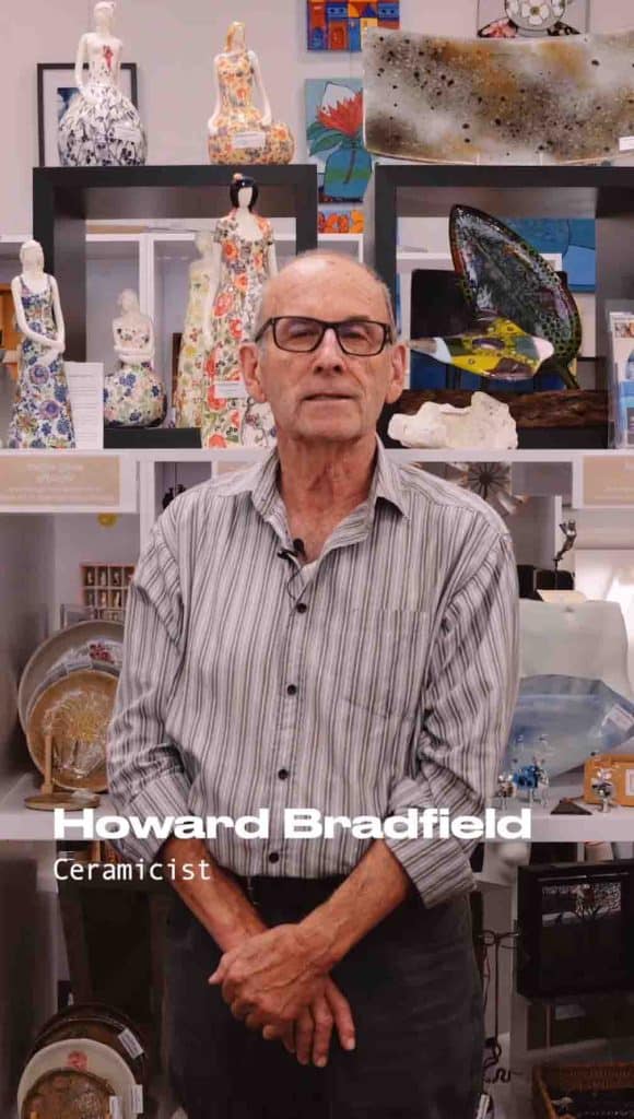 Howard Bradfield Ceramic Artist