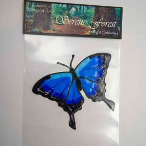 Ulysses Butterfly Sticker by Serene Forest.