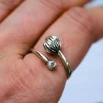 adjustable ring with two beads Fred Kuenzel (2)