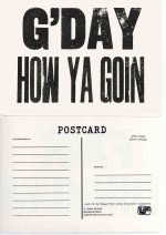 D'day How ya goin Postcard