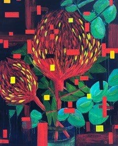 Banksia Botanical Original Painting
