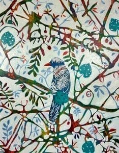 Bird in a Tree Original Painting